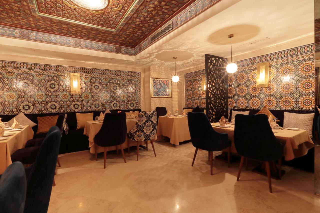 Le Palace D'Anfa Касабланка Екстер'єр фото Restaurant in the hotel